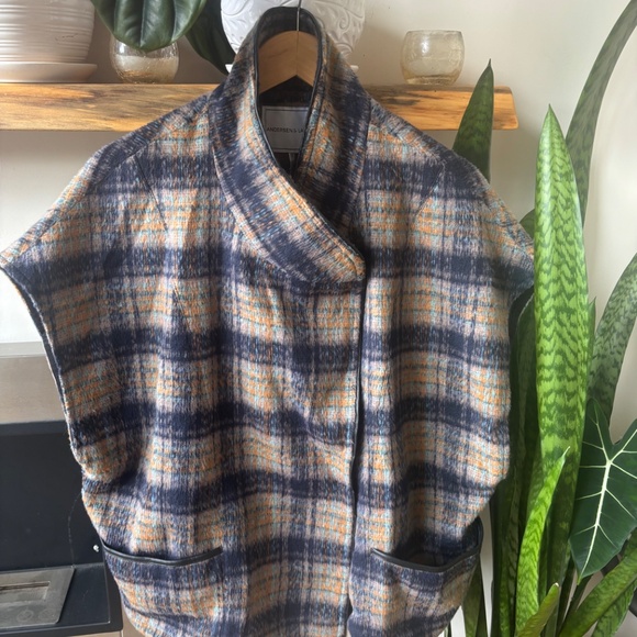 NWT Anthropologie Andersen & Lauth Shawl Vest O/S - Picture 2 of 7